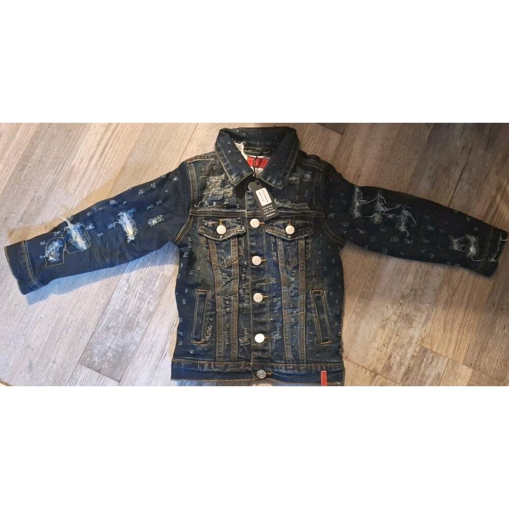HAUS OF JR KIDS JEAN JACKET SIZE 3-4T!! NWT!! (5)